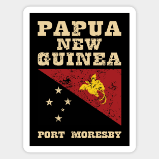 Flag of Papua New Guinea Magnet